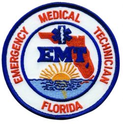 FLORIDA "EMT" Shoulder Patch